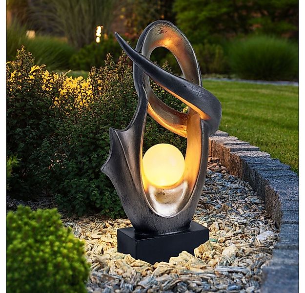 GLOBO LIGHTING LED Solarleuchte, LED-Leuchtmittel fest verbaut, LED Solar D günstig online kaufen