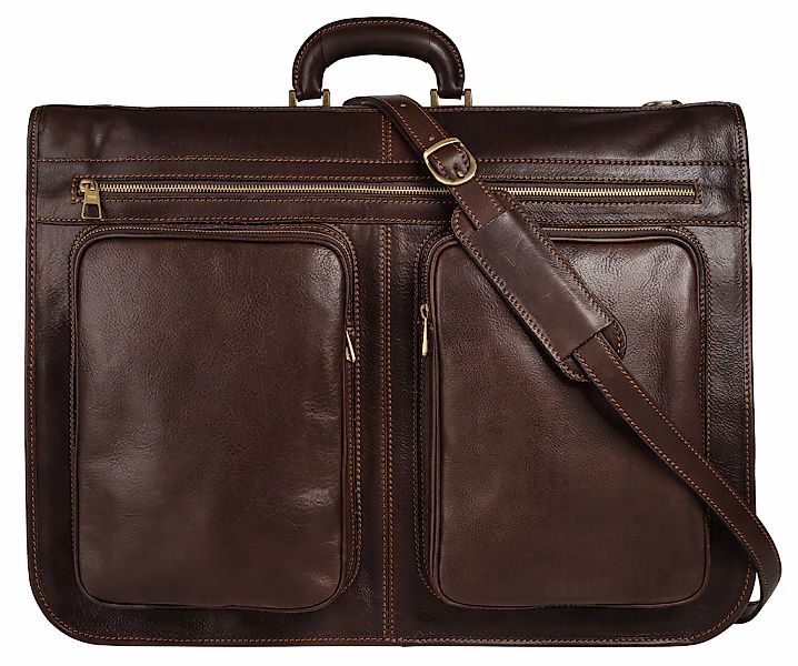 Piké Reisetasche echt Leder, Made in Italy günstig online kaufen