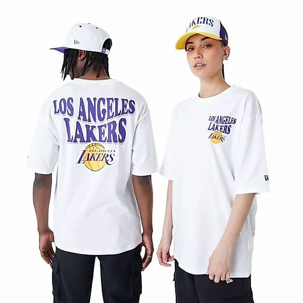 New Era T-Shirt T-Shirt New Era NBA Loslak, G L, F white/purple günstig online kaufen