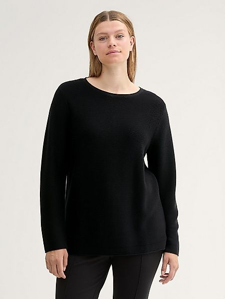 TOM TAILOR PLUS Strickpullover Pullover & Strickjacken Plus Size - Strickpu günstig online kaufen