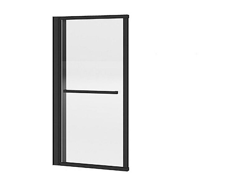 Schwenkbare und hochklappbare Badewannenabtrennung mit Handtuchhalter – Mat günstig online kaufen