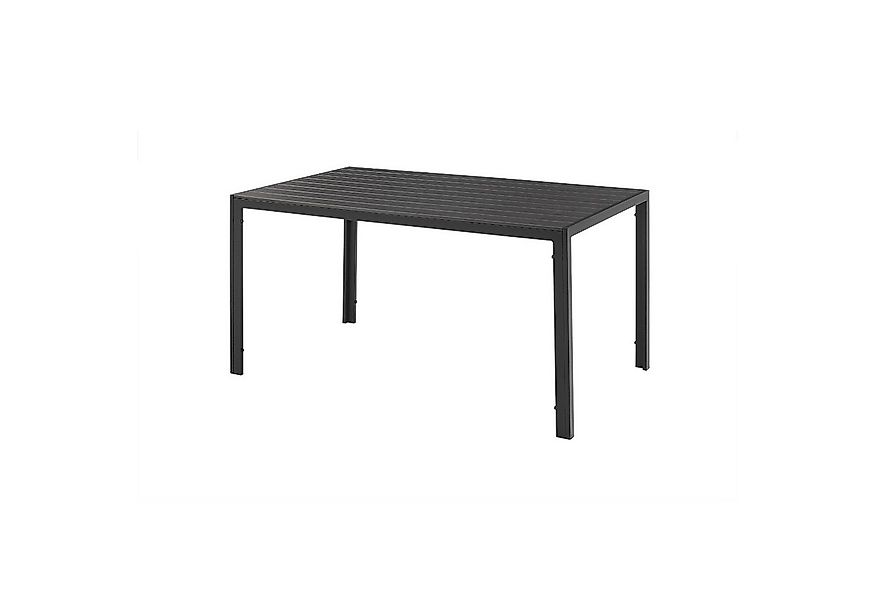 riess-ambiente Gartentisch DESIGNO 150cm anthrazit / schwarz (Einzelartikel günstig online kaufen