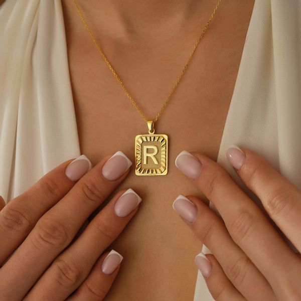 OTANTO Kette mit Anhänger Buchstaben Anhänger günstig online kaufen