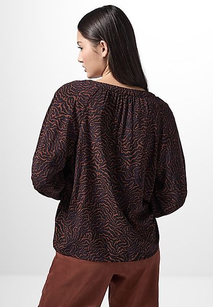 STREET ONE STUDIO Longtunika, mit geschlitztem Rundhalsausschnitt günstig online kaufen