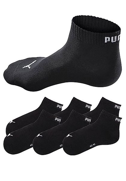 PUMA Kurzsocken PUMA UNISEX QUARTER PLAIN 6P ECOM (6-Paar, 6 Paar) mit Ripp günstig online kaufen