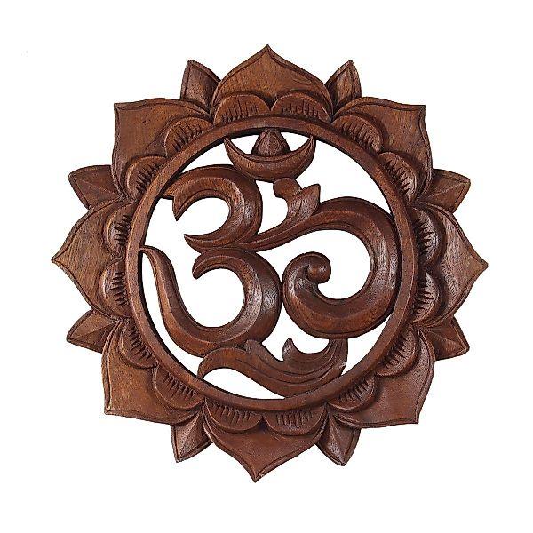 Oriental Galerie Holzbild Om "Aum" Mandala günstig online kaufen