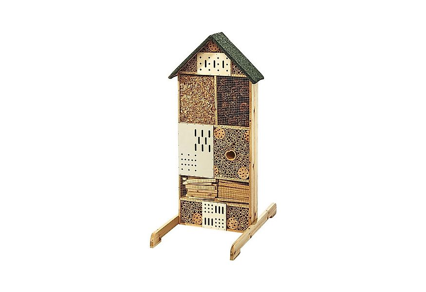 Kobolo Vogelhaus Insektenhotel Insektenhaus HONEY aus Tannenholz, aus Natur günstig online kaufen