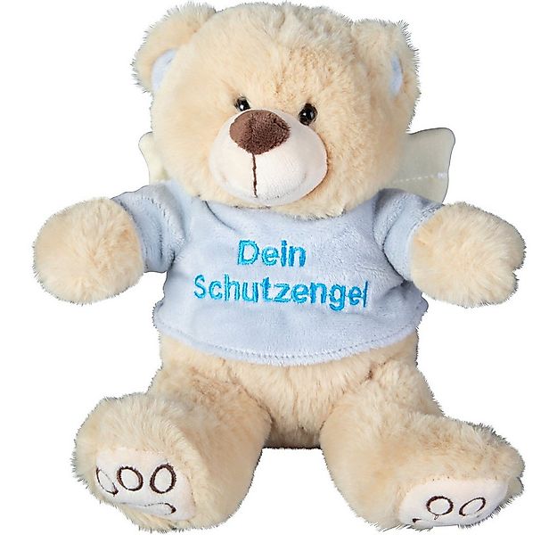 Besttoy Plüschfigur Besttoy - Plüsch Bär in beige - mit blauem Shirt und Fl günstig online kaufen