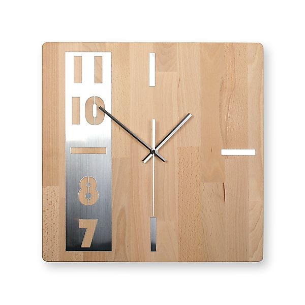 Kreative Feder Wanduhr Designer-Wanduhr „Timeline“ aus günstig online kaufen