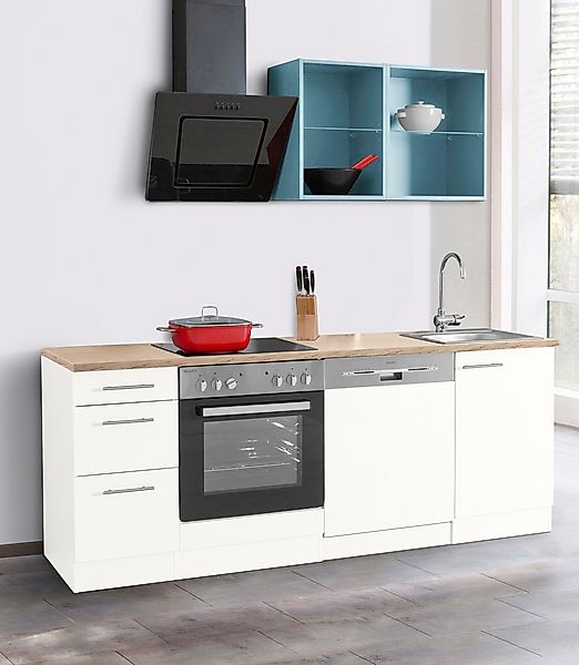 OPTIFIT Küchenzeile »Mini«, Breite 210 cm, wahlweise mit E-Geräten, mit Arb günstig online kaufen