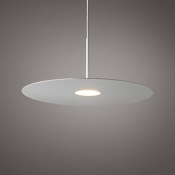 Hängeleuchte Simone, weiß, Stahl, Ø 40 cm, GX53 günstig online kaufen