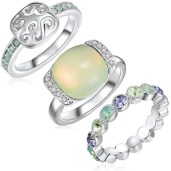 Lulu & Jane Fingerring silber, verziert günstig online kaufen