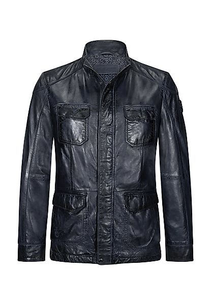 Milestone Lederjacke MS-Jose längere Herren Fieldjacket günstig online kaufen