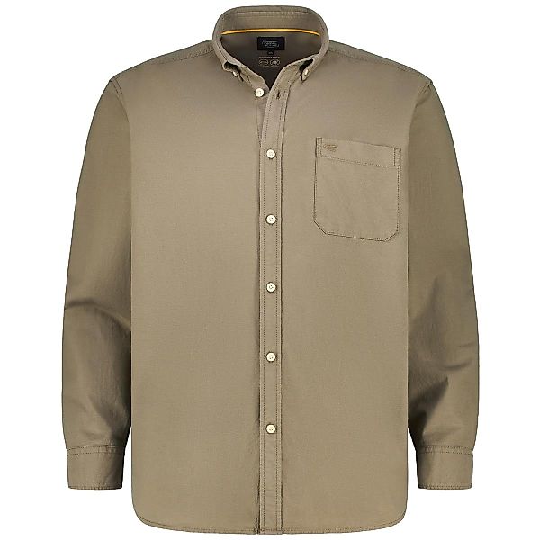 camel active Freizeithemd mit Stretch Farbe oliv Größe: 6XL günstig online kaufen