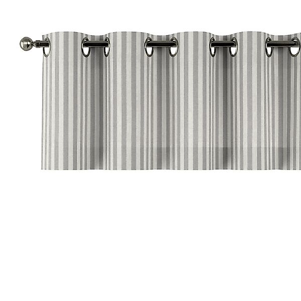 Kurzgardine mit Ösen, grau-ecru , 260 x 40 cm, Quadro (136-12) günstig online kaufen