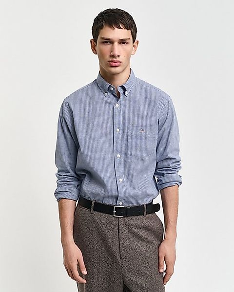 Gant Langarmhemd REG POPLIN MICRO GINGHAM günstig online kaufen