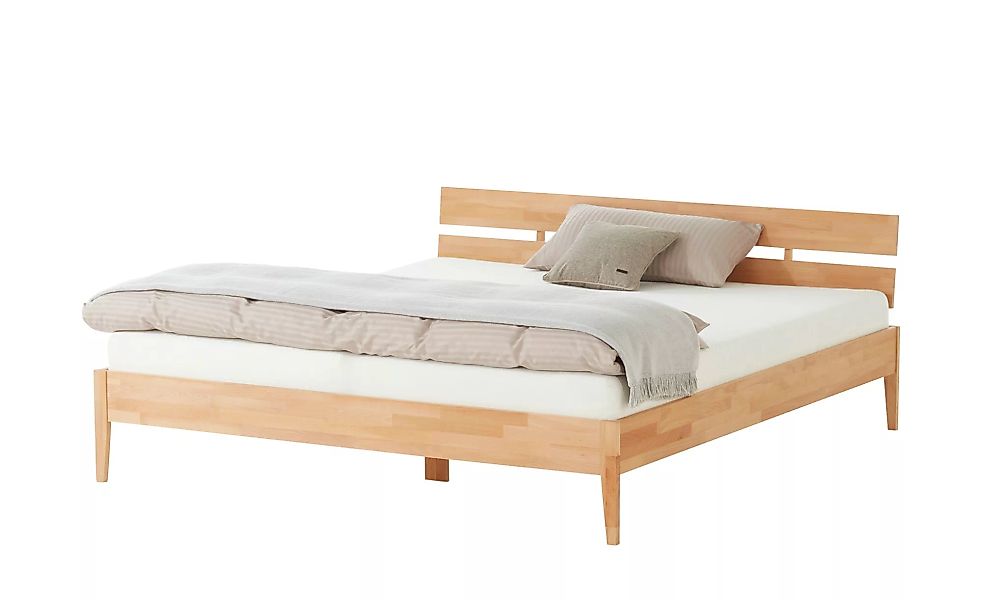 Doppelbett - holzfarben - 145 cm - 74 cm - 209,6 cm - Betten > Bettgestelle günstig online kaufen