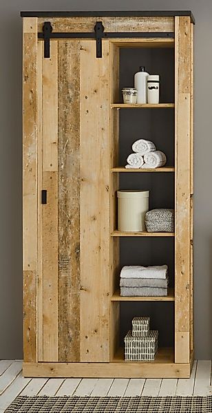 Furn.Design Hochschrank Stove (Badschrank Used Wood günstig online kaufen