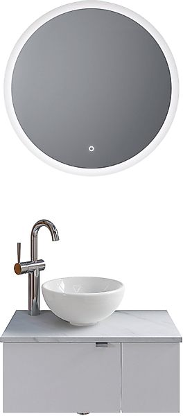 Saphir Badmöbel-Set »Serie 6915« 4 Stk. tlg. Gäste-Bad, 70 cm breit, mit LE günstig online kaufen
