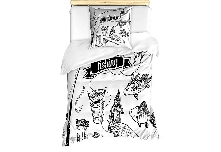 Abakuhaus Bettwäsche Milbensicher Allergiker geeignet mit Kissenbezug, Micr günstig online kaufen