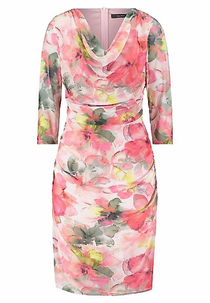 Vera Mont Etuikleid "Vera Mont Damen Etuikleid mit Blumenprint", Raffung günstig online kaufen