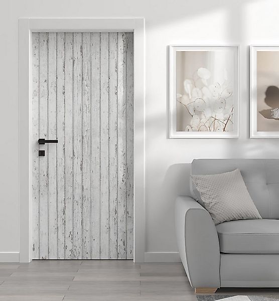 MyMaxxi Dekorationsfolie Türtapete Türposter Türfolie selbstklebend Holzwan günstig online kaufen