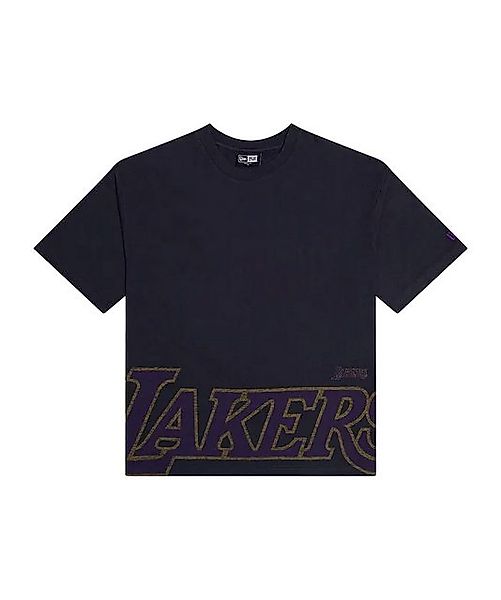 New Era T-Shirt New Era NBA Los Angeles Lakers Oversized T-Shirt Baumwolle günstig online kaufen