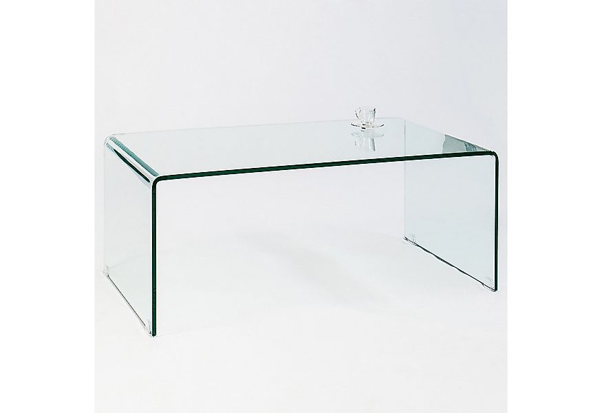 riess-ambiente Couchtisch FANTOME 110cm transparent, Wohnzimmer · Glas · ec günstig online kaufen