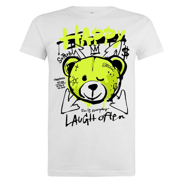 Banco Print-Shirt Herren Happy Bear Sommershirt günstig online kaufen