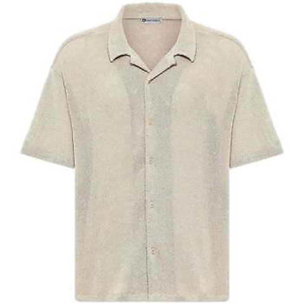 Dandalo  Hemdbluse Joris Oversize Lapel Collar Short Sleeve Shirt günstig online kaufen