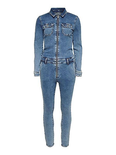 ONLY Petite Denim- Jumpsuit Damen Blau günstig online kaufen