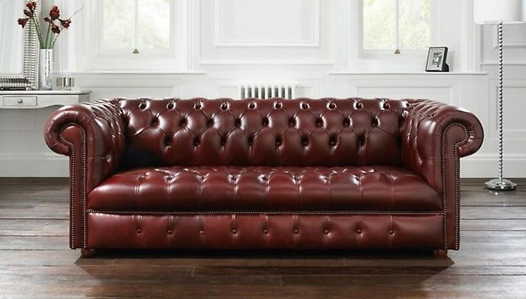 Xlmoebel Chesterfield-Sofa Chesterfield-Sofa mit 3 Sitzplätzen, Designer-Po günstig online kaufen