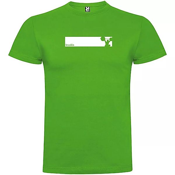 Kruskis Train Frame Kurzärmeliges T-shirt S Green günstig online kaufen