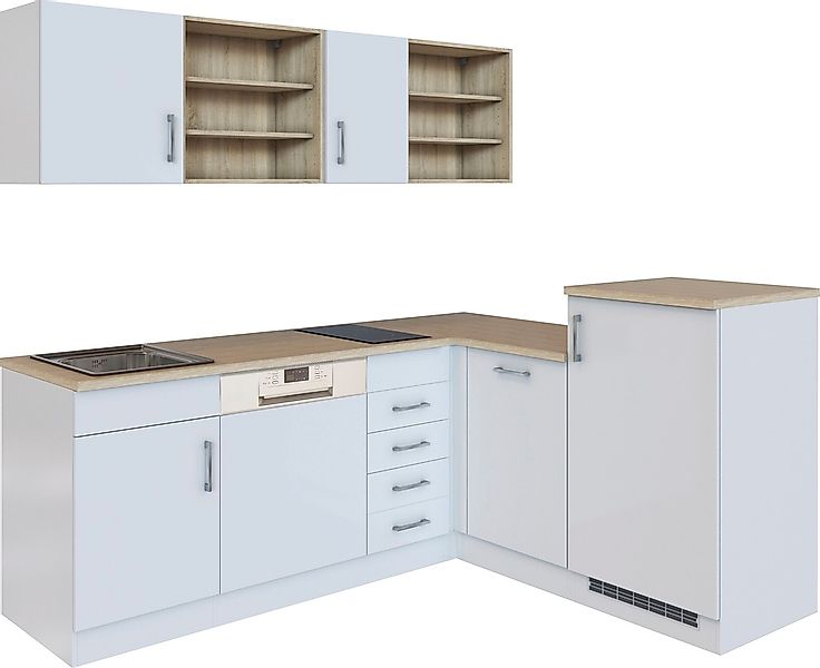 HELD MÖBEL Küche "Mali", Stellbreite 210/170 cm, mit E-Geräten günstig online kaufen