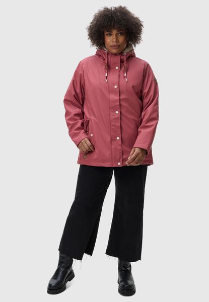 Ragwear Regenjacke "Marge" mit Kapuze warm gefütterter Damen Winter Regenma günstig online kaufen