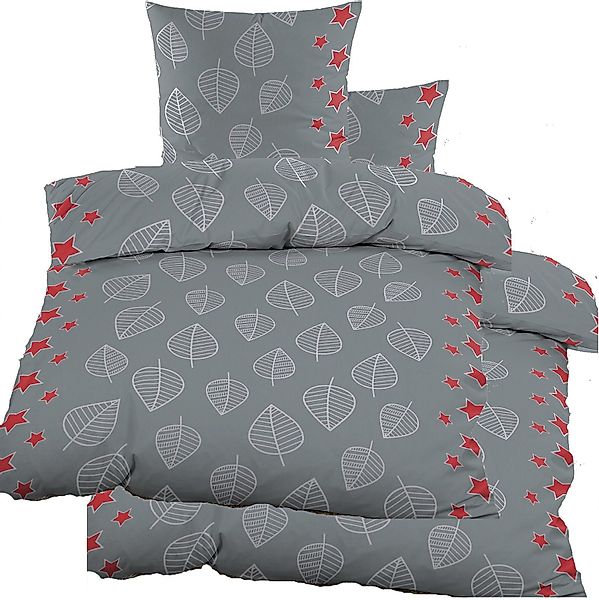 KH-Haushaltshandel Bettwäsche 4-tlg. Biber Winter Bettwäsche günstig online kaufen