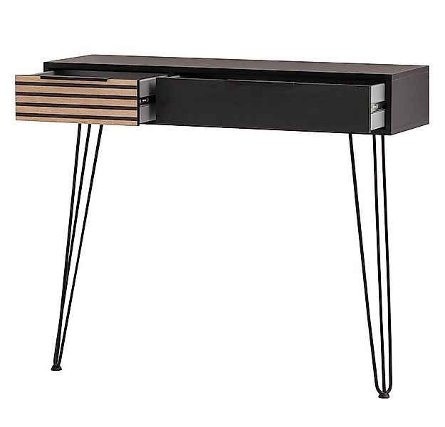 Lomadox Garderoben-Set HUNTSVILLE-80, (Spar-Set, 3-St), in schwarz mit Akus günstig online kaufen