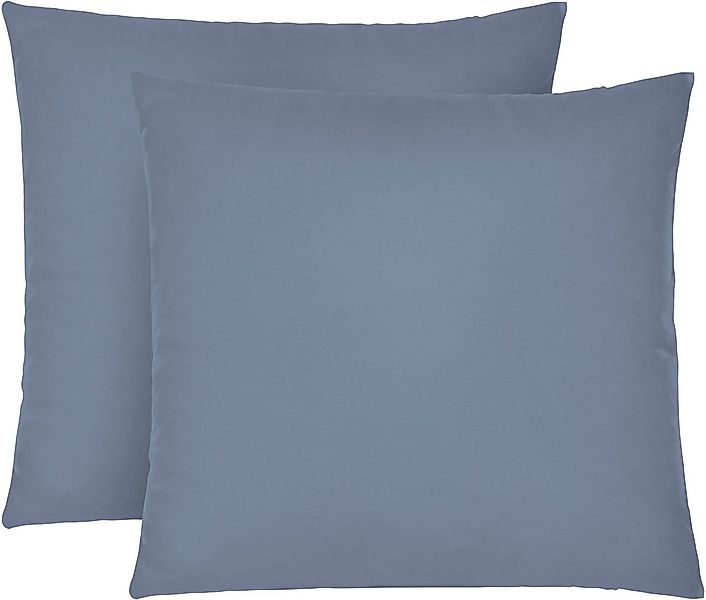 Biberna Kissenbezug Michi Feinjersey mit Reißverschluss, (2 Stück), verschi günstig online kaufen