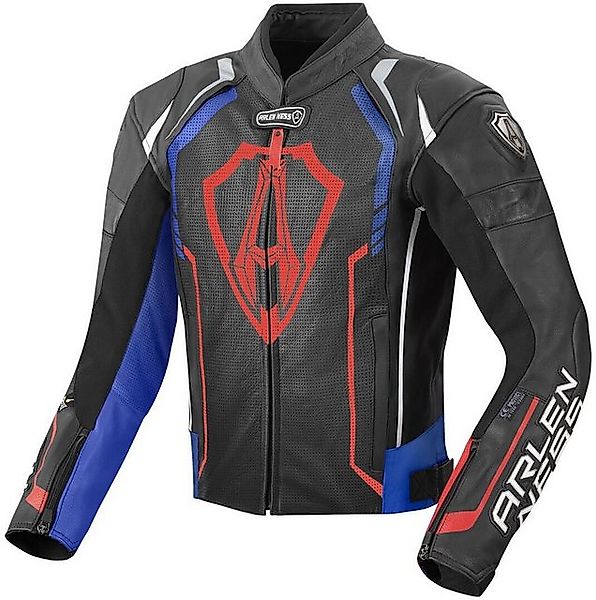 Arlen Ness Motorradjacke Track Motorrad Lederjacke herausnehmbares Innenfut günstig online kaufen