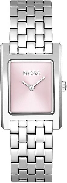 BOSS Quarzuhr LUCY 1502743, Armbanduhr, Damenuhr, Edelstahlarmband, analog günstig online kaufen