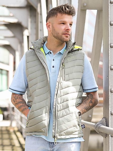 Schietwetter Steppweste Herren Steppweste bequem, leicht, günstig online kaufen