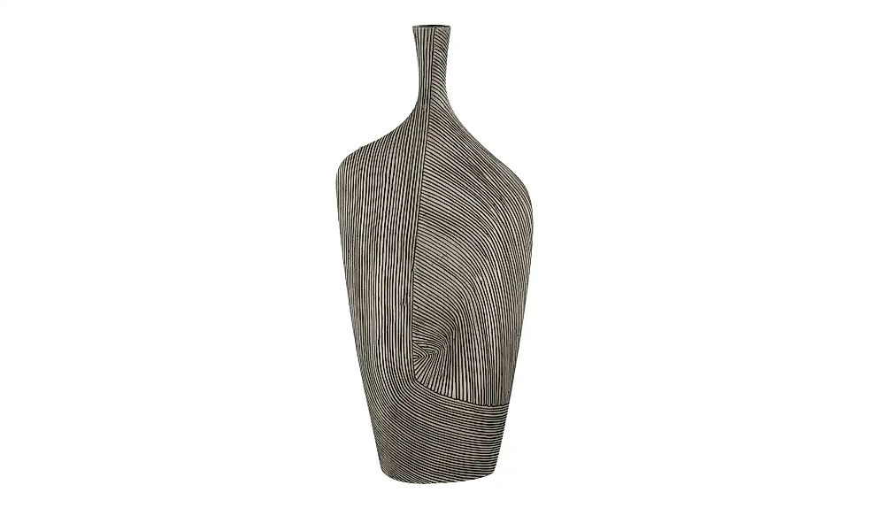 Deko Vase   ¦ grau ¦ Polyresin (Kunstharz) ¦ Maße (cm): B: 28 H: 66,5 T: 13 günstig online kaufen