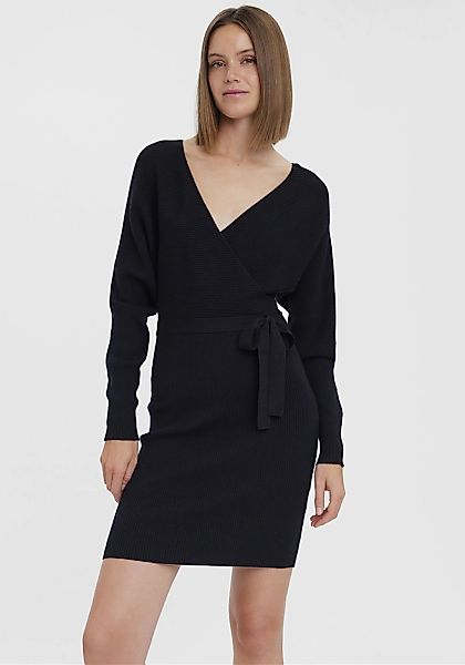 Vero Moda Strickkleid "VMHOLLYREM LS V-NECK DRESS GA NOOS" günstig online kaufen