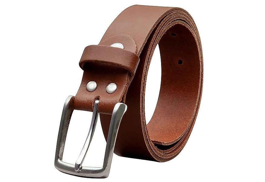 COLOGNEBELT Ledergürtel OM311-SL-Hellbraun MADE IN GERMANY, Hellbraun Kürzb günstig online kaufen