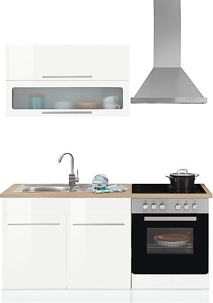 KOCHSTATION Küchenzeile "KS-Eton", mit E-Geräten, Breite 160 cm günstig online kaufen