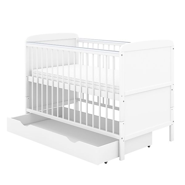 Baby-Delux Babybett Natalie Bettkasten, Kinderbett Gitterbett günstig online kaufen