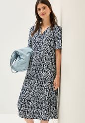 Cecil Midikleid Ohne Taschen mit allover Print günstig online kaufen