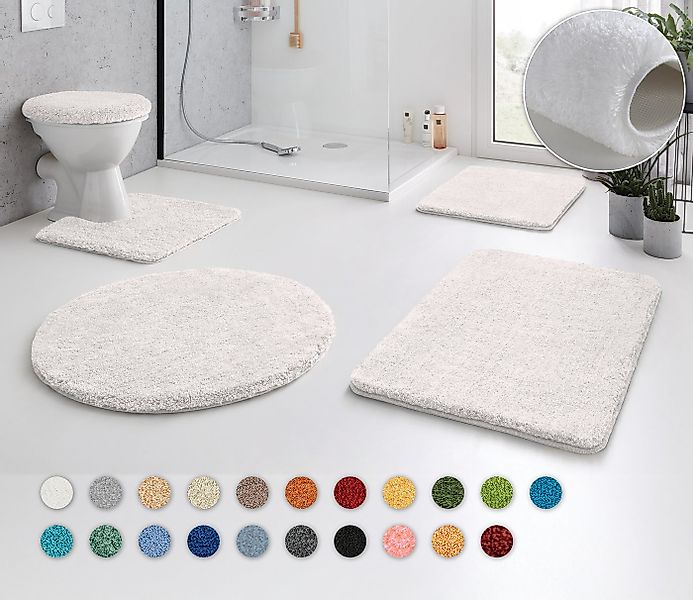 Kleine Wolke Badematte RELAX, Höhe 30 mm, rutschhemmend beschichtet, fußbod günstig online kaufen