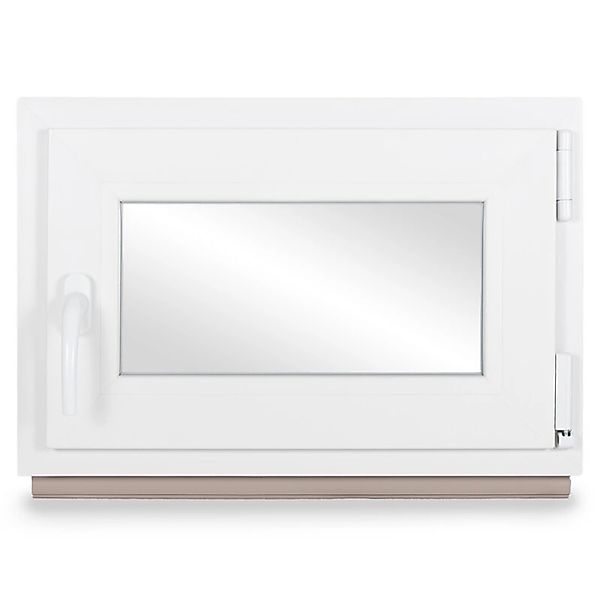 Neruli Kellerfenster Kunststoff Weiß Dreh-Kipp 100x45 cm BxH DIN Rechts 2 - günstig online kaufen