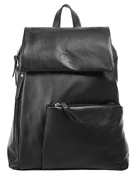 Cluty Cityrucksack, echt Leder, Made in Italy günstig online kaufen